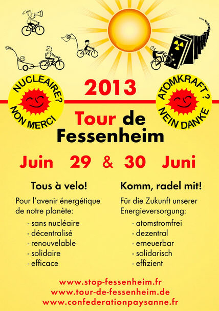 Flyer TdF 2013 Vorderseite